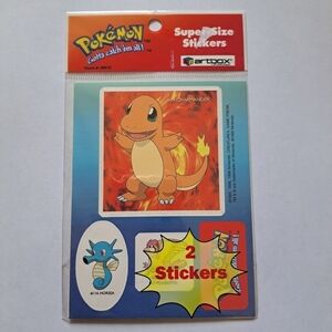 Pokemon vintage art box sticker pack